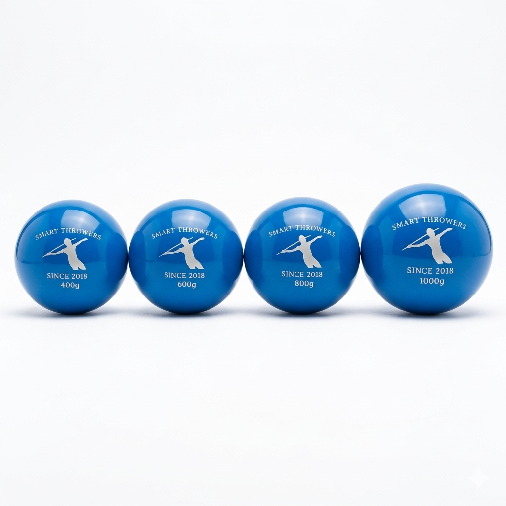 13.Smart Throwers スローイングボール4種類セット(400g,600g,800g,1,000g）